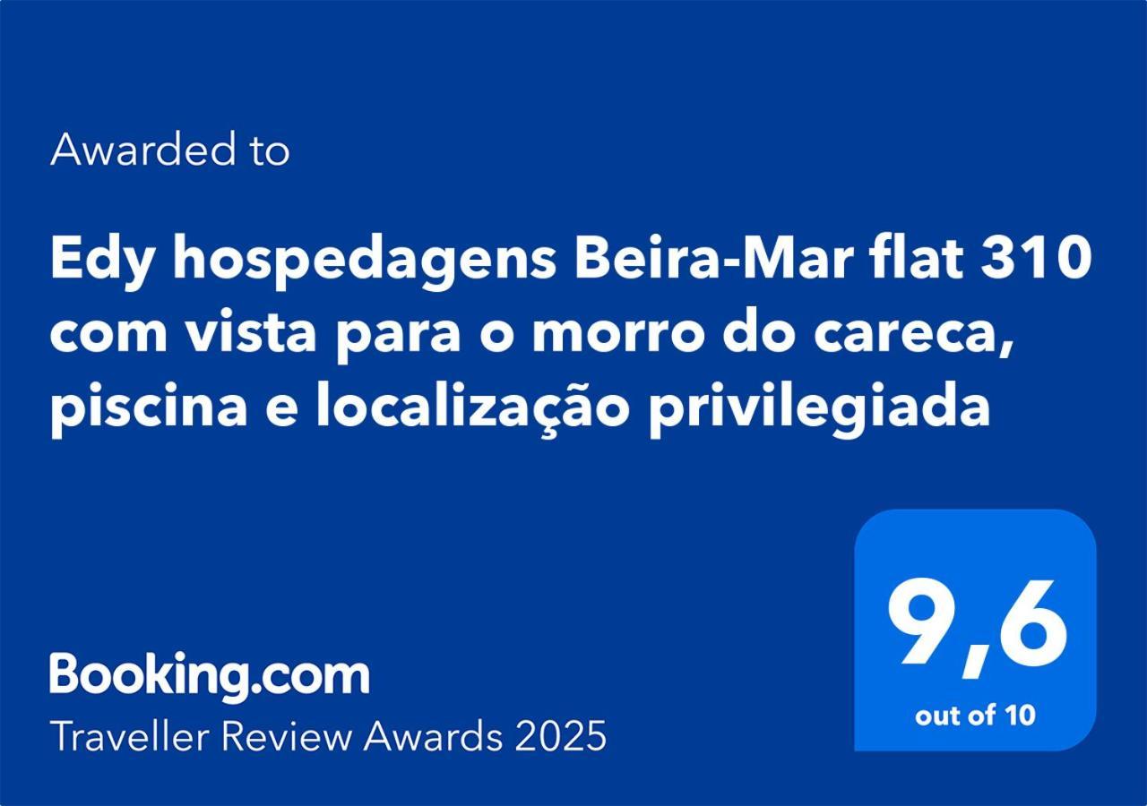 Edy Hospedagens Beira-Mar Flat 310 Com Vista Para O Morro Do Careca, Piscina E Localizacao Privilegiada Natal Exterior foto
